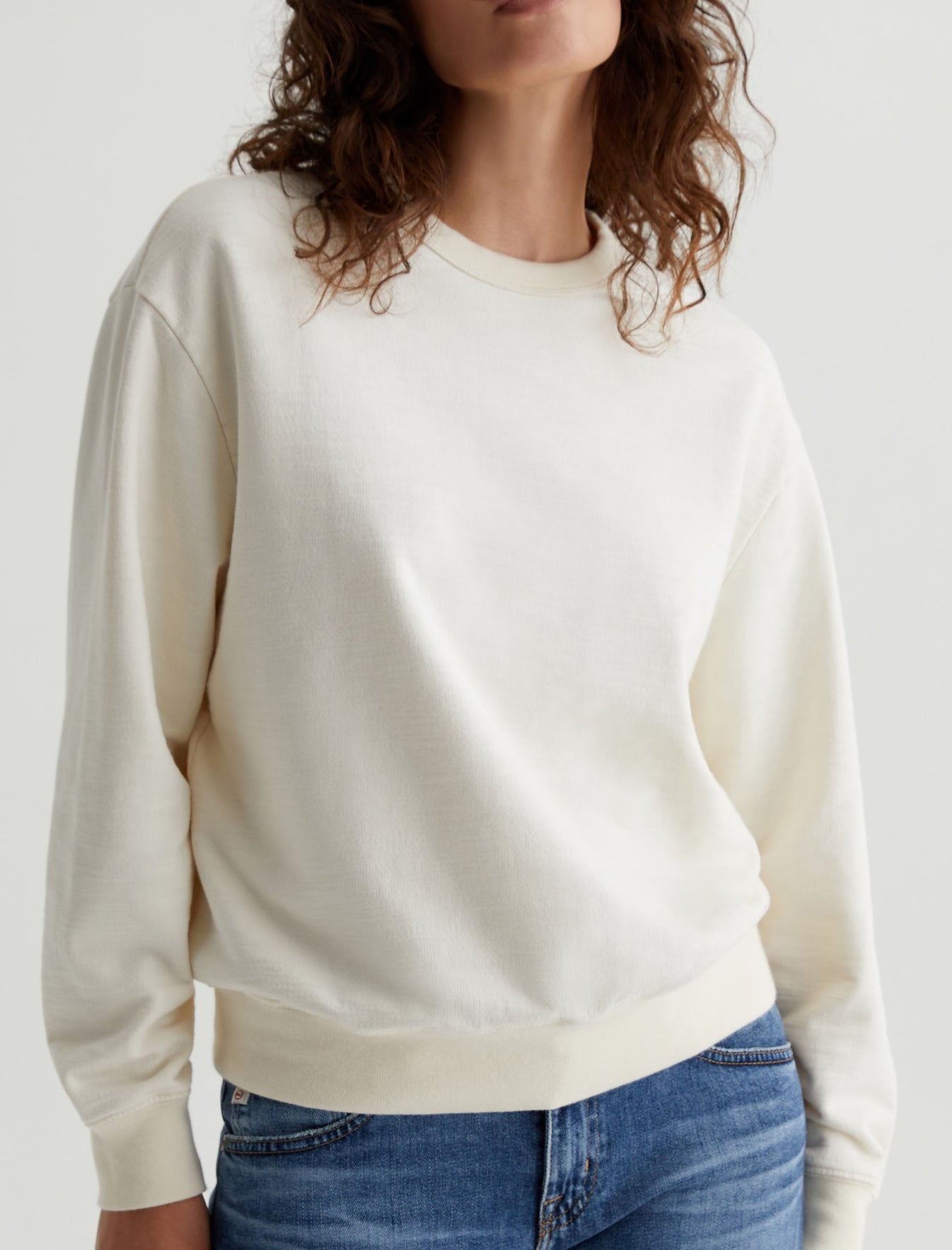 Nova Crew|Relaxed Crew Neck Sweatshirt